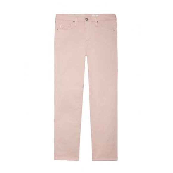 AG Cigarette Prima Mid Crop Jeans Rose Quartz Pink Size 25 - Picture 4 of 13